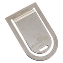 LOUIS VUITTON Pansavie Porto Address Money Clip Metal Silver M64691 Auth 159170M-1