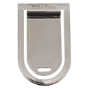 LOUIS VUITTON Pansavie Porto Address Money Clip Metal Silver M64691 Auth 159170M-3