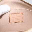 LOUIS VUITTON Damier Azur Pochette Cosmetic PM Pouch N60024 LV Auth 159175-9