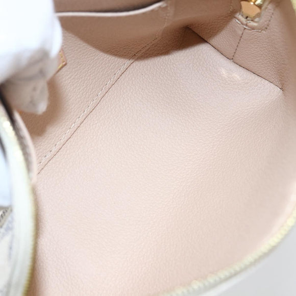 LOUIS VUITTON Damier Azur Pochette Cosmetic PM Pouch N60024 LV Auth 159175