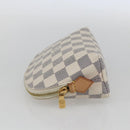 LOUIS VUITTON Damier Azur Pochette Cosmetic PM Pouch N60024 LV Auth 159175-3