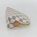 LOUIS VUITTON Damier Azur Pochette Cosmetic PM Pouch N60024 LV Auth 159175-4