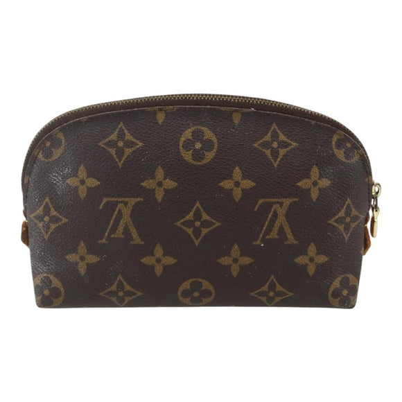 LOUIS VUITTON Monogram Pochette Cosmetic PM Pouch M43998 LV Auth 159176