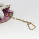 LOUIS VUITTON Multicolor Pochette Cles NM Coin Purse White M93734 LV Auth 159177-8