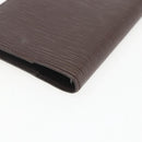 LOUIS VUITTON Epi Agenda PM Day Planner Cover Mocha R2005D LV Auth 159180-15