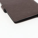 LOUIS VUITTON Epi Agenda PM Day Planner Cover Mocha R2005D LV Auth 159180-16