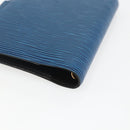 LOUIS VUITTON Epi Agenda PM Day Planner Cover Blue R20055 LV Auth 159181-15