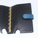 LOUIS VUITTON Epi Agenda PM Day Planner Cover Blue R20055 LV Auth 159181-19