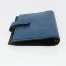 LOUIS VUITTON Epi Agenda PM Day Planner Cover Blue R20055 LV Auth 159181-5