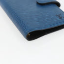 LOUIS VUITTON Epi Agenda PM Day Planner Cover Blue R20055 LV Auth 159181-14