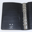 LOUIS VUITTON Damier Graphite Agenda MM Day Planner Cover R20242 LV Auth 159182-14