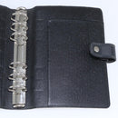 LOUIS VUITTON Damier Graphite Agenda MM Day Planner Cover R20242 LV Auth 159182-15