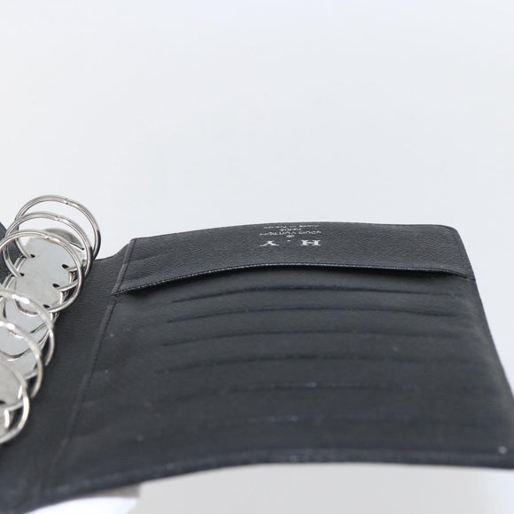 LOUIS VUITTON Damier Graphite Agenda MM Day Planner Cover R20242 LV Auth 159182