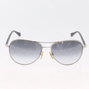 LOUIS VUITTON Conspiration Sunglasses metal Silver LV Auth 159184-13