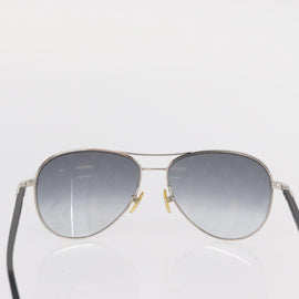 LOUIS VUITTON Conspiration Sunglasses metal Silver LV Auth 159184 - 0
