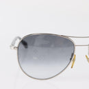 LOUIS VUITTON Conspiration Sunglasses metal Silver LV Auth 159184-3