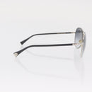 LOUIS VUITTON Conspiration Sunglasses metal Silver LV Auth 159184-5