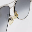 LOUIS VUITTON Conspiration Sunglasses metal Silver LV Auth 159184-7