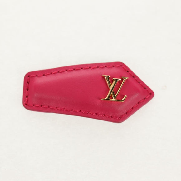 LOUIS VUITTON Set of 2 LV Backstage Mini Barrettes Rose M02377 LV Auth 159185M