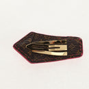 LOUIS VUITTON Set of 2 LV Backstage Mini Barrettes Rose M02377 LV Auth 159185M-8