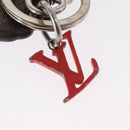 LOUIS VUITTON Porte Cles LV Comics Hammer Key Holder Blue MP3107 LV Auth 159186-8