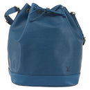 LOUIS VUITTON Epi Noe Shoulder Bag Toledo Blue M44005 LV Auth 159200-2