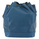 LOUIS VUITTON Epi Noe Shoulder Bag Toledo Blue M44005 LV Auth 159200-3