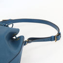 LOUIS VUITTON Epi Noe Shoulder Bag Toledo Blue M44005 LV Auth 159200-8