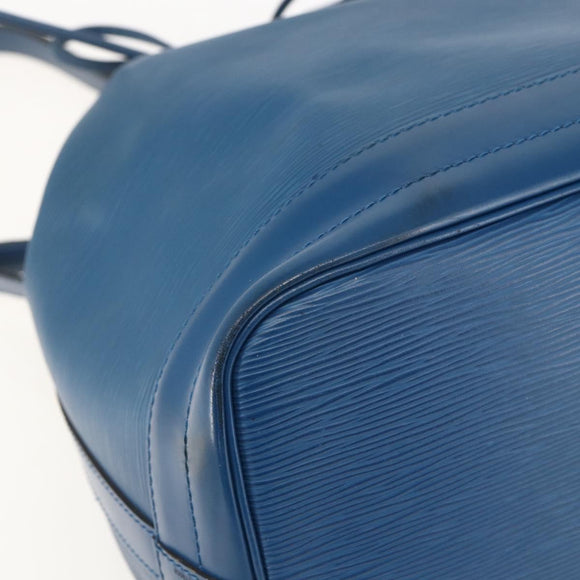 LOUIS VUITTON Epi Noe Shoulder Bag Toledo Blue M44005 LV Auth 159201