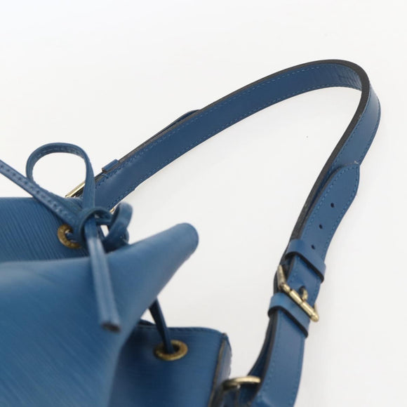 LOUIS VUITTON Epi Noe Shoulder Bag Toledo Blue M44005 LV Auth 159201