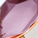 LOUIS VUITTON Monogram Vernis Houston Bag Marshmallow Pink M91302 LV Auth 159207-17