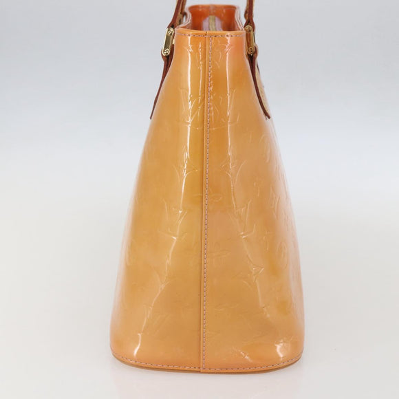 LOUIS VUITTON Monogram Vernis Houston Bag Marshmallow Pink M91302 LV Auth 159207