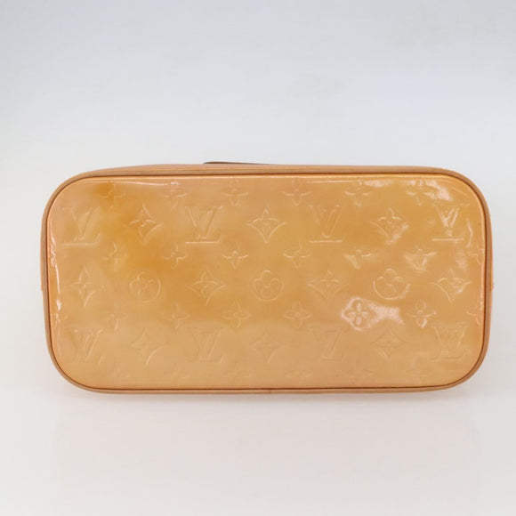 LOUIS VUITTON Monogram Vernis Houston Bag Marshmallow Pink M91302 LV Auth 159207