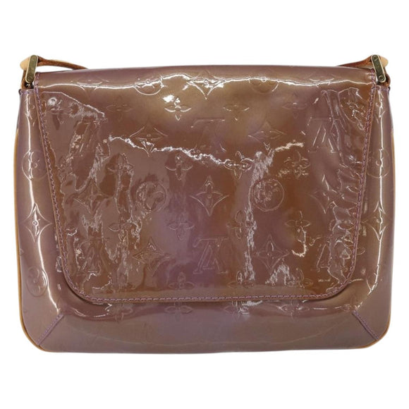 LOUIS VUITTON Monogram Vernis Thompson Street Bag Viole M91095 LV Auth 159208
