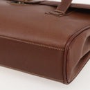 GUCCI Shoulder Bag Leather Brown Gold 001 115 1199 Auth 159210-10