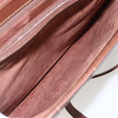 GUCCI Shoulder Bag Leather Brown Gold 001 115 1199 Auth 159210-21