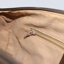 GUCCI GG Supreme Web Sherry Line Boston Bag PVC Beige Gold 378 02 07 Auth 159211-20