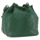 LOUIS VUITTON Epi Petit Noe Shoulder Bag Green M44104 LV Auth 159220-1