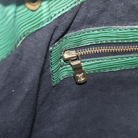 LOUIS VUITTON Epi Petit Noe Shoulder Bag Green M44104 LV Auth 159220
