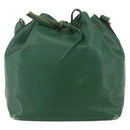 LOUIS VUITTON Epi Petit Noe Shoulder Bag Green M44104 LV Auth 159220-2