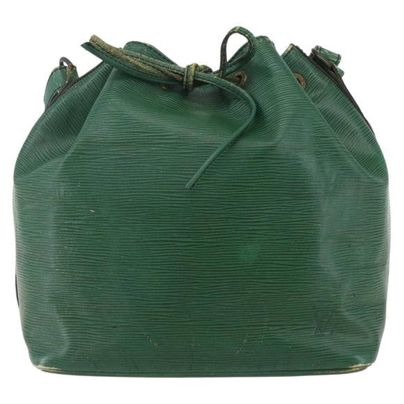 LOUIS VUITTON Epi Petit Noe Shoulder Bag Green M44104 LV Auth 159220
