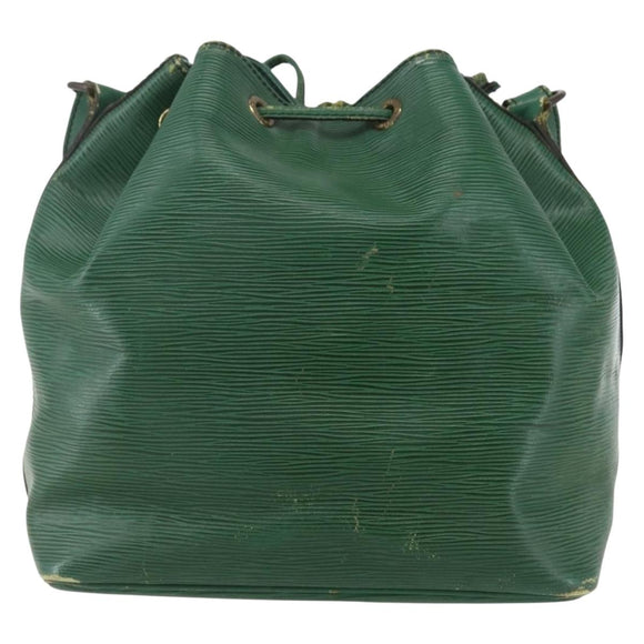 LOUIS VUITTON Epi Petit Noe Shoulder Bag Green M44104 LV Auth 159220