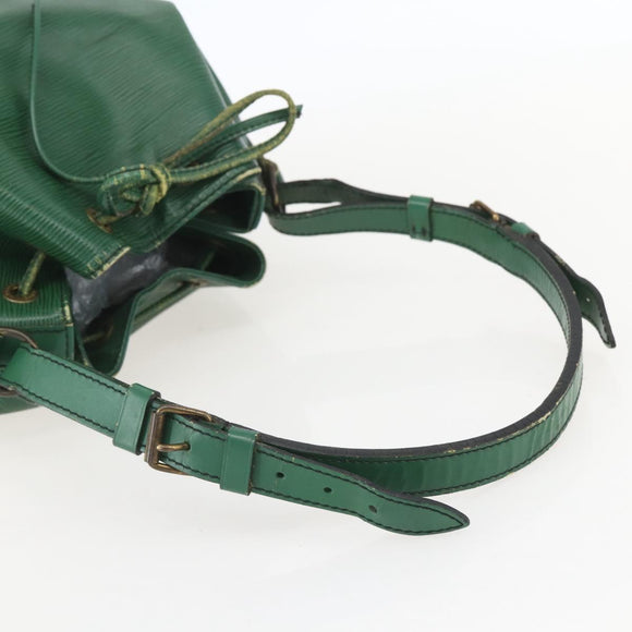 LOUIS VUITTON Epi Petit Noe Shoulder Bag Green M44104 LV Auth 159220