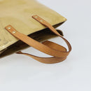 LOUIS VUITTON Monogram Vernis Reade PM Hand Bag Beige M91334 LV Auth 159221-7