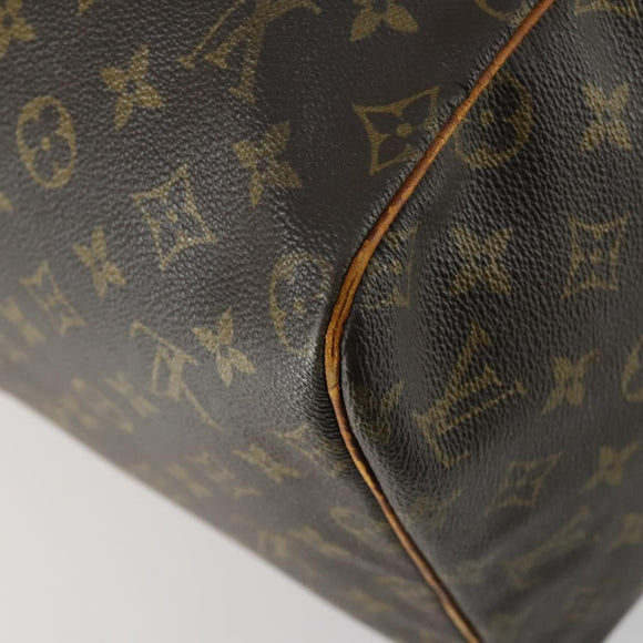 LOUIS VUITTON Monogram Sac Souple 55 Boston Bag M41622 LV Auth 159223