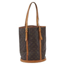 LOUIS VUITTON Monogram Bucket GM Shoulder Bag M42236 LV Auth 159224-13