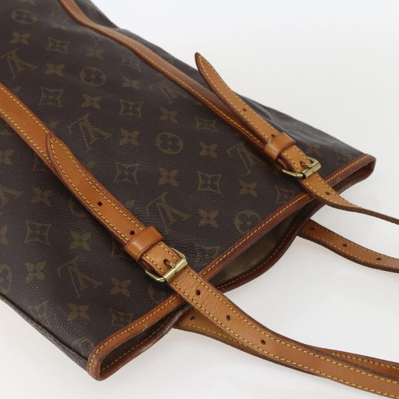 LOUIS VUITTON Monogram Bucket GM Shoulder Bag M42236 LV Auth 159224