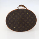 LOUIS VUITTON Monogram Bucket GM Shoulder Bag M42236 LV Auth 159224-5