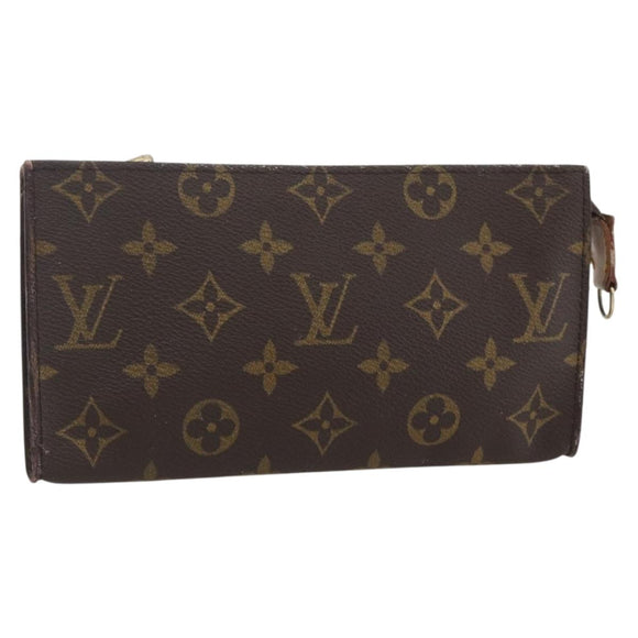 LOUIS VUITTON Monogram Bucket GM Accessory Pouch LV Auth 159225