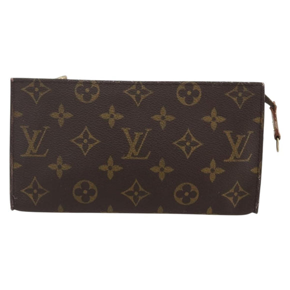 LOUIS VUITTON Monogram Bucket GM Accessory Pouch LV Auth 159225